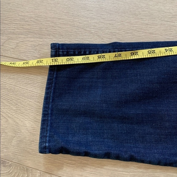 7 for All Mankind Slimmy Weightless Denim Dark Wash Jeans - Picture 16 of 16